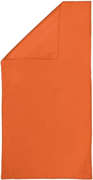 2 x fleuresse Sport Duschtuch 90x180 cm High-Tech-Reise Duschtuch 3450-3 orange