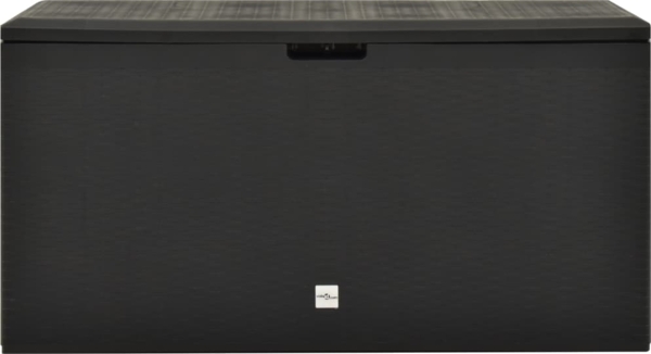 vidaXL Gartenbox Anthrazit 114x47x60 cm 49446