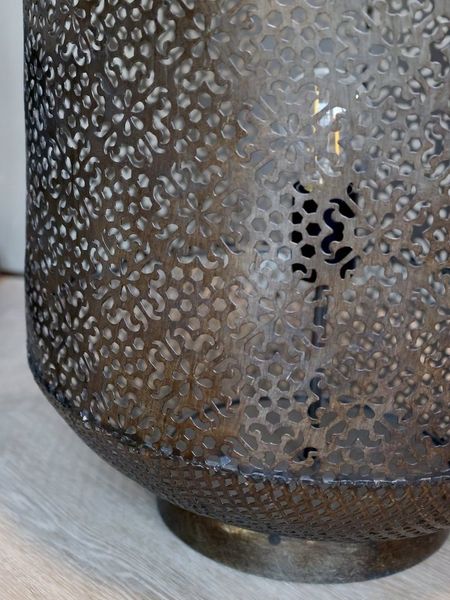 Chic Antique Tischlampe mit Muster Stehlampe Nachttischlampe 71103020
