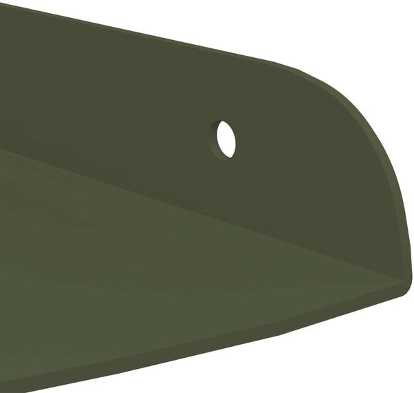 vidaXL Schwebendes Regal mit Regal 4 pcs Olive Grün 15 x 15 x 2 cm 8004083 Bild 8