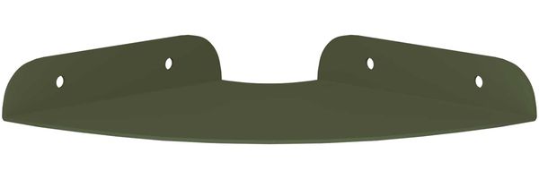 vidaXL Schwebendes Regal mit Regal 4 pcs Olive Grün 15 x 15 x 2 cm 8004083 Bild 5