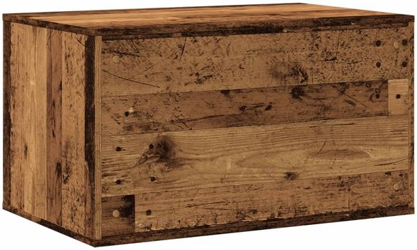 vidaXL Katzenklo Altholz-Optik 80x50x45 cm Holzwerkstoff 857740 Bild 7