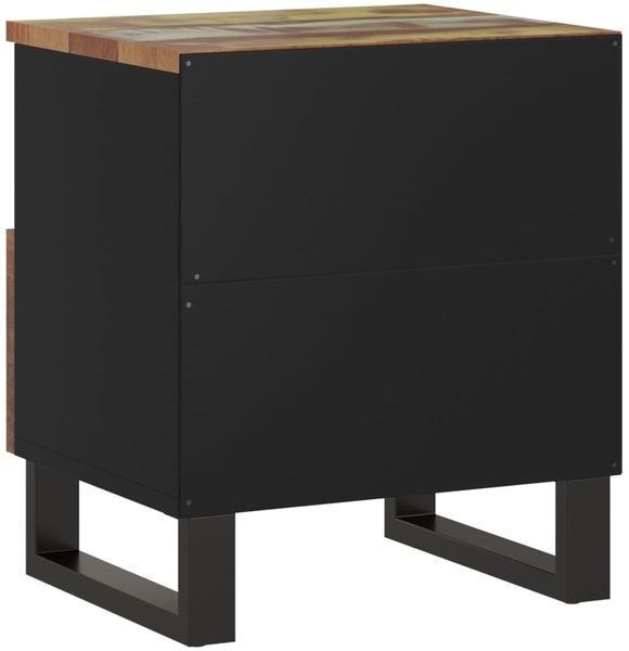 vidaXL Nachttische 2 Stk. Altholz Massiv & Holzwerkstoff 350653 Bild 6