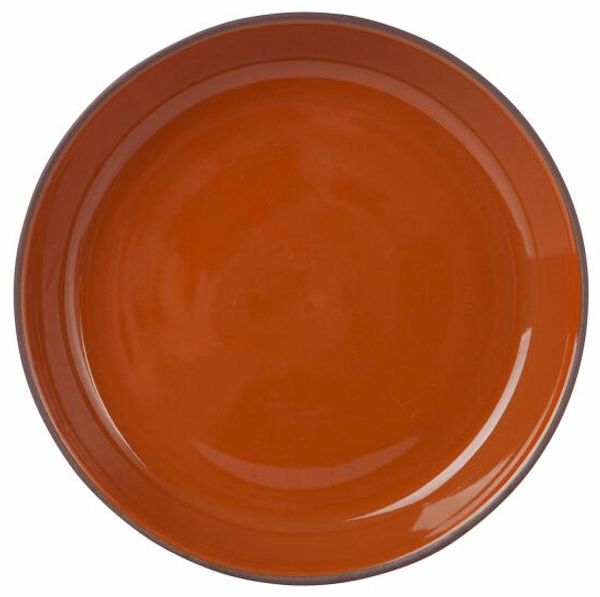 Maxwell & Williams KL0208 Teller 19 x 3 cm SIENNA tief, Terracotta, Premium-Keramik