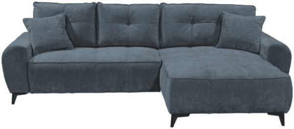 Sofa Elisa – ED Exciting Design |Schlaffunktion & Bettkasten |Mikrofaser Holms