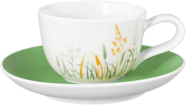 Seltmann Weiden Espressotasse Liberty - Meadow Grasses green, 1-tlg, Porzellan, Espressoobertasse 0,09 l