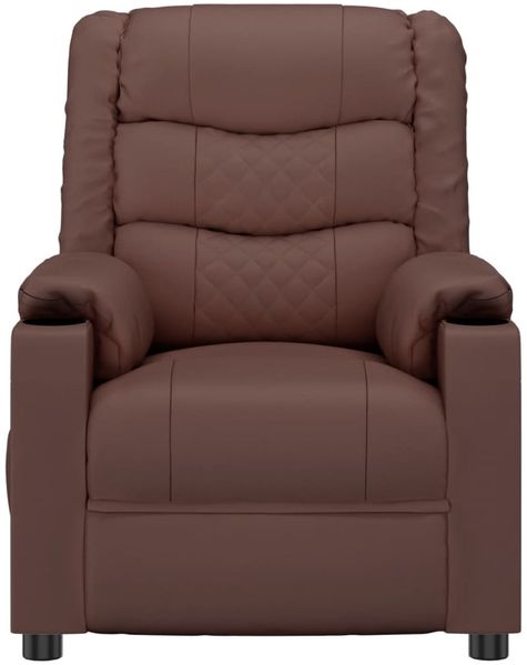 vidaXL Elektrischer Relaxsessel Braun Kunstleder [3143451] Bild 4