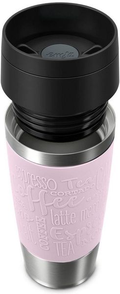 EMSA Thermobecher Travel Mug Classic, Pastellrosa, 0.36 l Bild 3