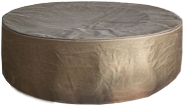 Elementi Wetterschutzhaube für Gasfeuerstelle "Marra", braun, 71 x 71 x 43 cm (L x B x H)