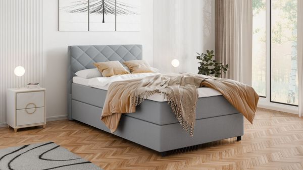 PANDA MÖBEL GmbH Boxbett DIAMARO, Stilvolles Design – zeitlose Eleganz