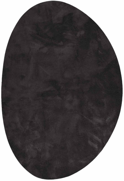 vidaXL Teppich HUARTE Schwarz 120 x 170 cm Polyester 4103700