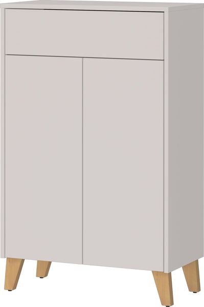 Germania Kommode 2257-572 GW-Arnea, in Kaschmir, Füße aus Massivholz, 63 x 101 x 34 cm (BxHxT)
