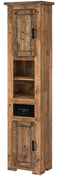 Dickenson Badschrank braun Mangoholz 45cm x 185cm x 30cm