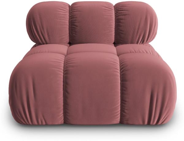 Micadoni Armloses Modul Bellis Samtstoff Riviera Rosa
