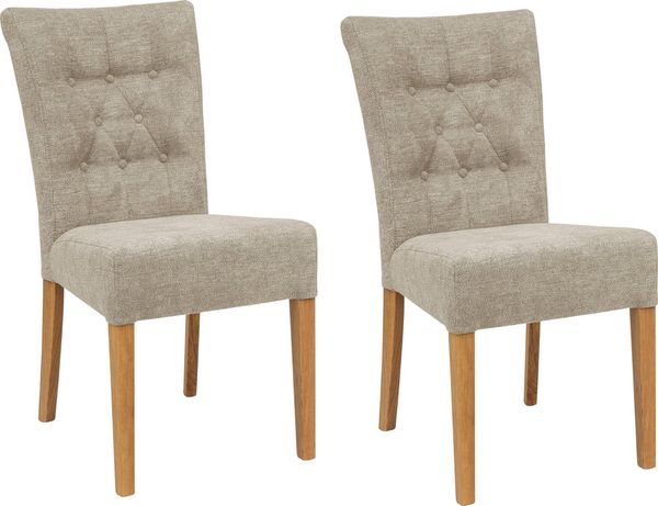 Home affaire Polsterstuhl Queen (Set, 6 St), Esszimmerstuhl mit Knopfheftung, 2er, 4er oder 6er-Set Bild 2
