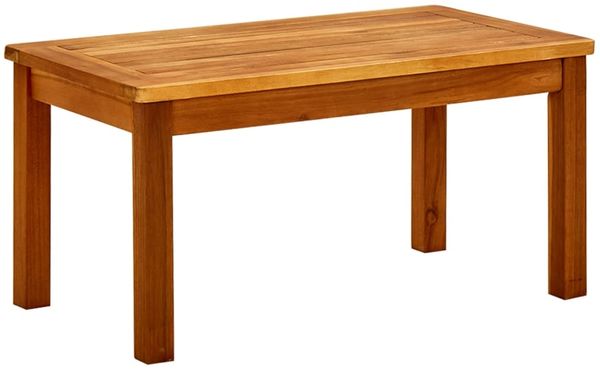 vidaXL Garten-Couchtisch 70x40x36 cm Massivholz Akazie 316399