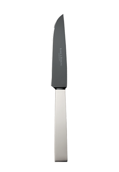 Robbe Berking Riva Steakmesser Frozen Black 150g Massiv-Versilberung