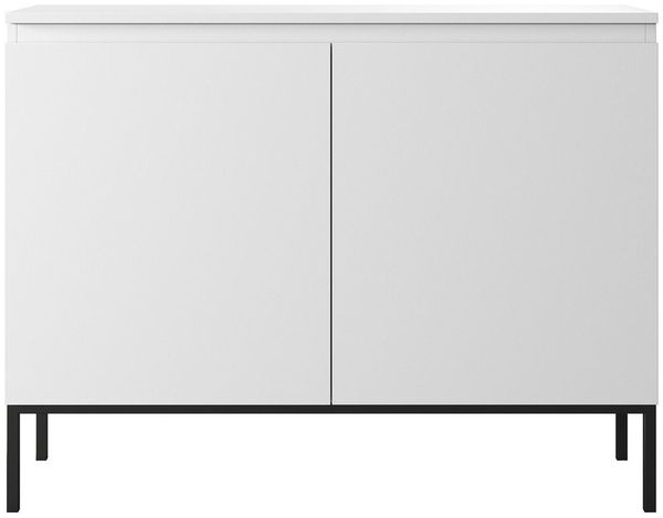 Selsey Sideboard, Engineered Wood, Weiß, 100 cm
