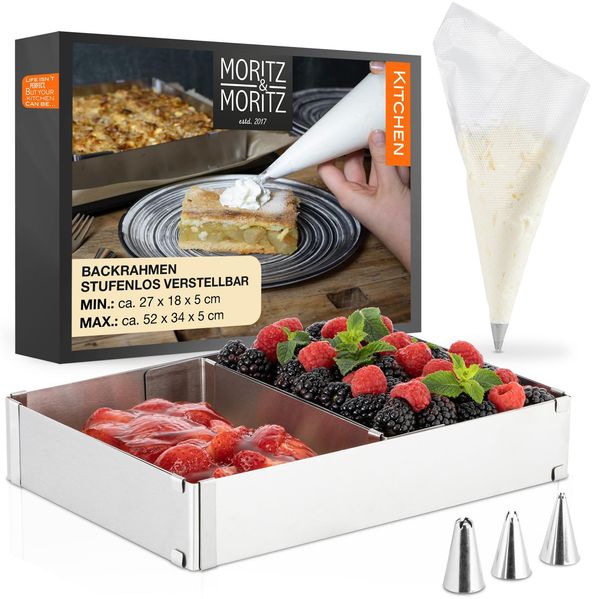Moritz & Moritz Kitchen Backrahmen inklusive Spritzbeutel