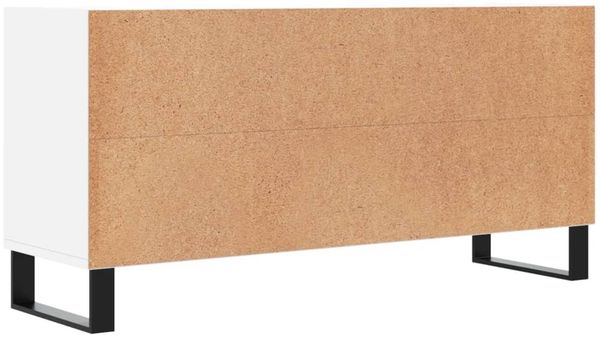 vidaXL TV-Schrank Weiß 103,5x30x50 cm Holzwerkstoff 826996 Bild 6