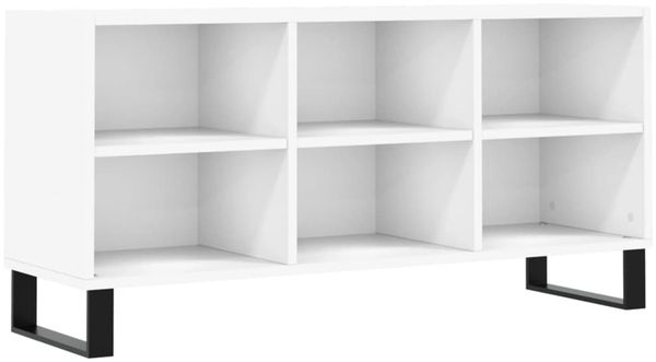 vidaXL TV-Schrank Weiß 103,5x30x50 cm Holzwerkstoff 826996 Bild 2