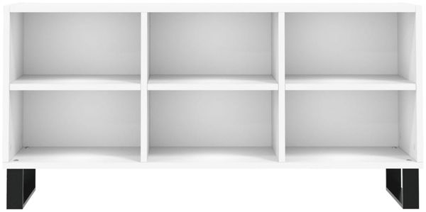 vidaXL TV-Schrank Weiß 103,5x30x50 cm Holzwerkstoff 826996 Bild 4