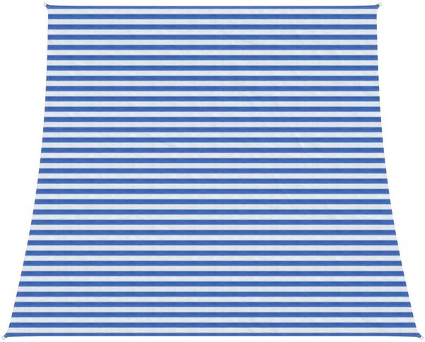 vidaXL Sonnensegel Blau und Weiß 4 / 5x4 m HDPE 42032924