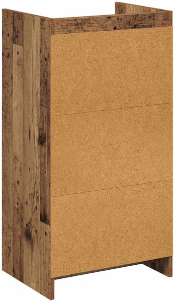vidaXL Schuhschrank mit Speicher Altholz 48 x 36 x 92 cm Holzwerkstoff 8011353 Bild 6