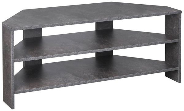 RICOO TV Lowboard 110 x 45 x 36 cm Fernsehtisch Betonoptik Grau – WM069-BG, tv Board tv Schrank, Eckschrank für Fernseher, Fernsehtisch, TV Bänke & Lowboards, tv möbel & phonomöbel TV Sideboard