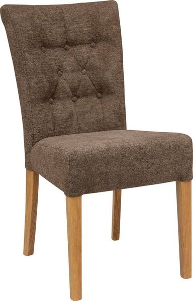 Home affaire Polsterstuhl Queen (Set, 6 St), Esszimmerstuhl mit Knopfheftung, 2er, 4er oder 6er-Set