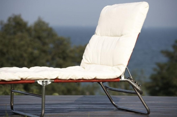 Auflage Fat BIG Weiß Polster für Amigo BIG und XXL Sonnenliege