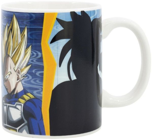 Stor Tasse Dragon Ball Z Tasse mit Thermoeffekt Vegeta & Goku 325 ml