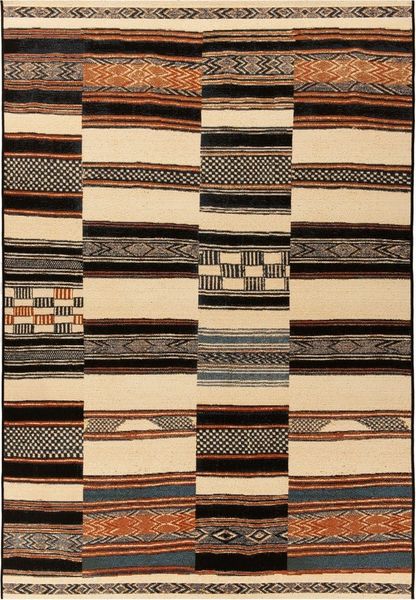 Gino Falcone Teppich Outdoor-Africa 41, rechteckig, Höhe: 5 mm, Flachgewebe, In- und Outdoor geeignet, Wohnzimmer