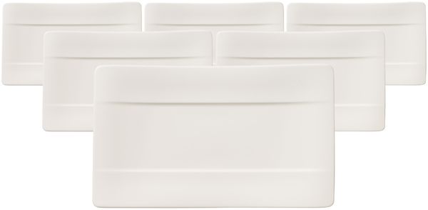 Villeroy & Boch Modern Grace Sushi-Teller 24 x 14 cm 6er Set