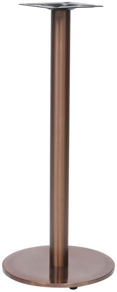vidaXL Bistrotisch-Gestell Golden Ø45x107 cm Edelstahl 325443