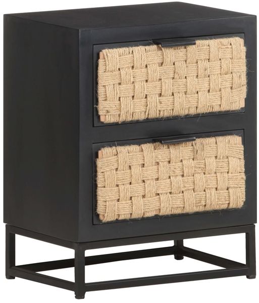 vidaXL Nachttisch 40 x 30 x 50 cm Massivholz Mango [323494]