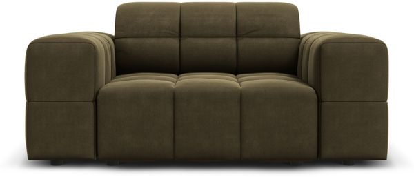 Micadoni Sessel Jennifer 1-Sitzer Samt Grün