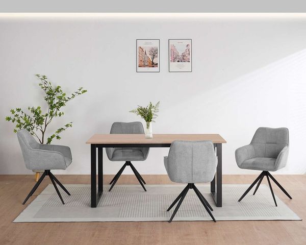 OTTO home Esszimmerstuhl Christoffer (Set, 2 St), Steppung im Polster