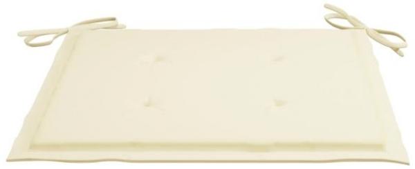 vidaXL Klappbare Gartenstühle 6 Stk. mit Kissen Massivholz Akazie 3074942