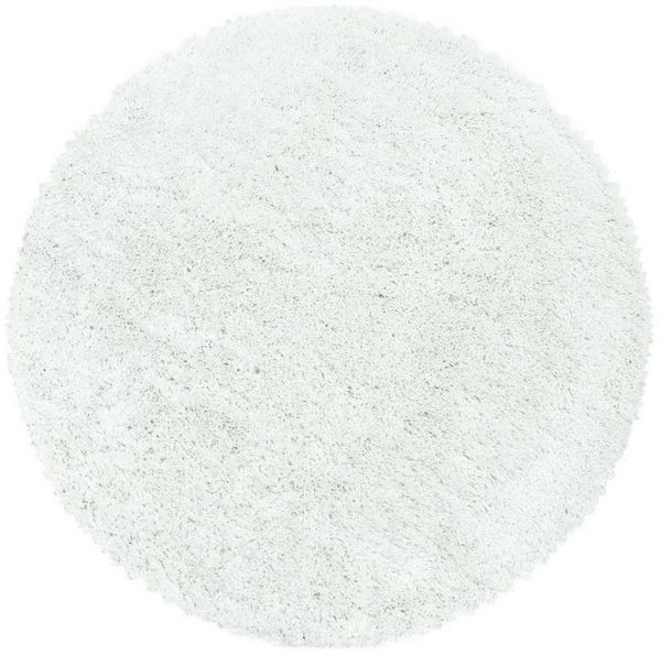 SIMPEX24 Teppich Unicolor - Einfarbig, Rund, Höhe: 30 mm, Runder Teppich Wohnzimmer Einfarbig Shaggy Versch. Farben und Größen