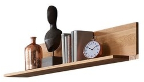 Woodroom Wandboard Mannar, Wildeiche massiv geölt 170x24x22 cm Bild 4