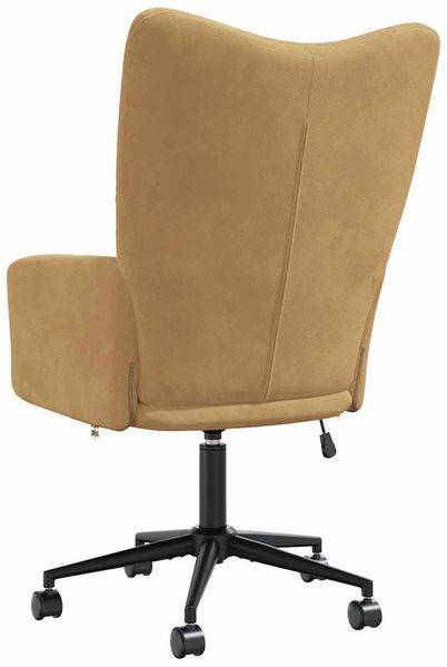 vidaXL Relaxsessel Braun Samt [328180] Bild 5