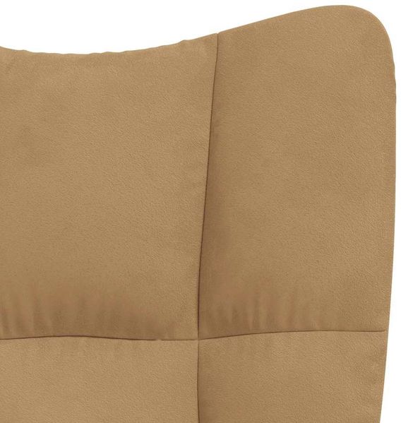 vidaXL Relaxsessel Braun Samt [328180] Bild 6