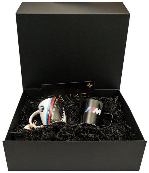 BMW Tasse BMW M Motorsport Geschenkbox Exklusive Geschenkset Tasse Kaffeetasse, 1-tlg.