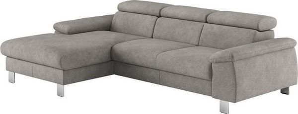 COTTA Ecksofa Komaris L-Form, B: 244 cm, mit Kopfteilverstellung, optional Bettfunktion, Bettkasten & Licht Bild 4