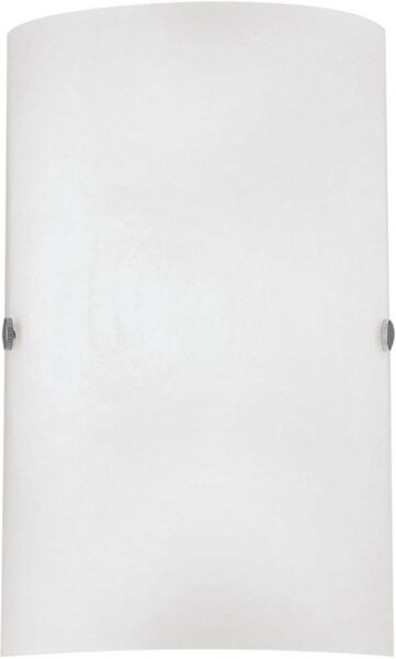 Eglo 85979 Wandleuchte Troy 3 in nickel-matt Glas weiß 1X40W L:18 H:25cm Bild 5