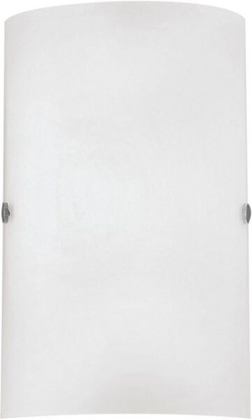 Eglo 85979 Wandleuchte Troy 3 in nickel-matt Glas weiß 1X40W L:18 H:25cm Bild 4