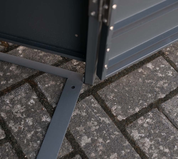 Westmann Metall Mülltonnenbox 2er Kubus | 2x 240 L Bild 9