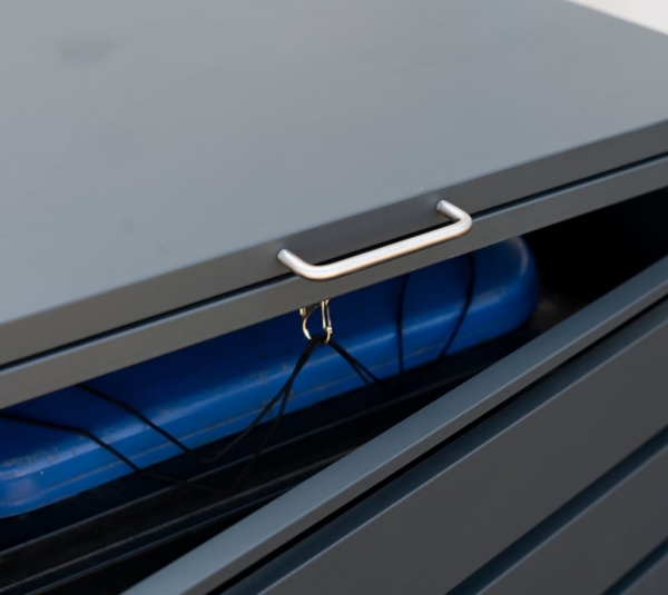 Westmann Metall Mülltonnenbox 2er Kubus | 2x 240 L Bild 3