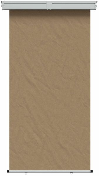 vidaXL Balkon Seitenmarkise 100% Polyester Eisen Stahl 42035277